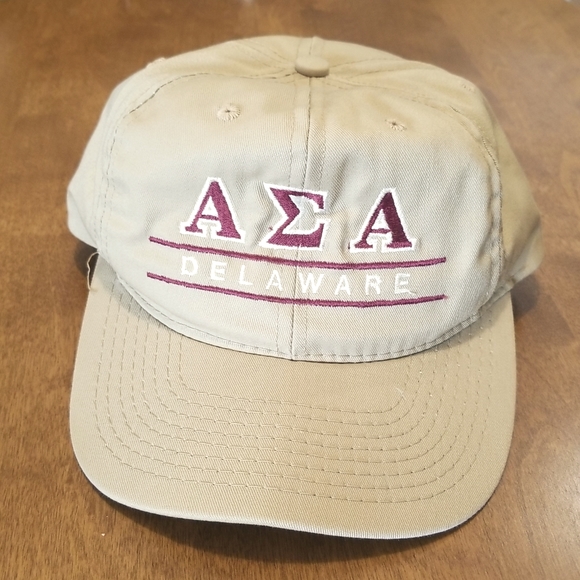 Alpha Sigma Alpha Delaware Sorority Hat - Picture 1 of 6